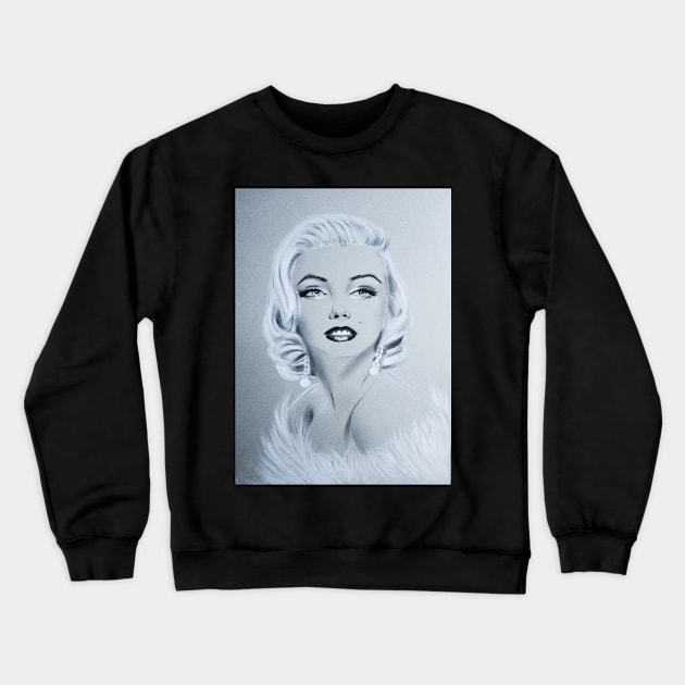 Vintage Marilyn Monroe Crewneck Sweatshirt by SisiArtist